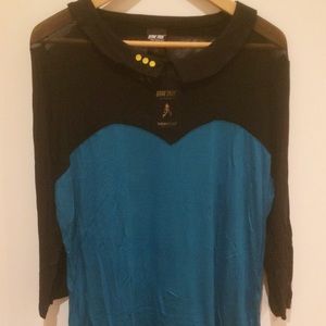 Sexy Star Trek Uniform Shirt Halloween Costume